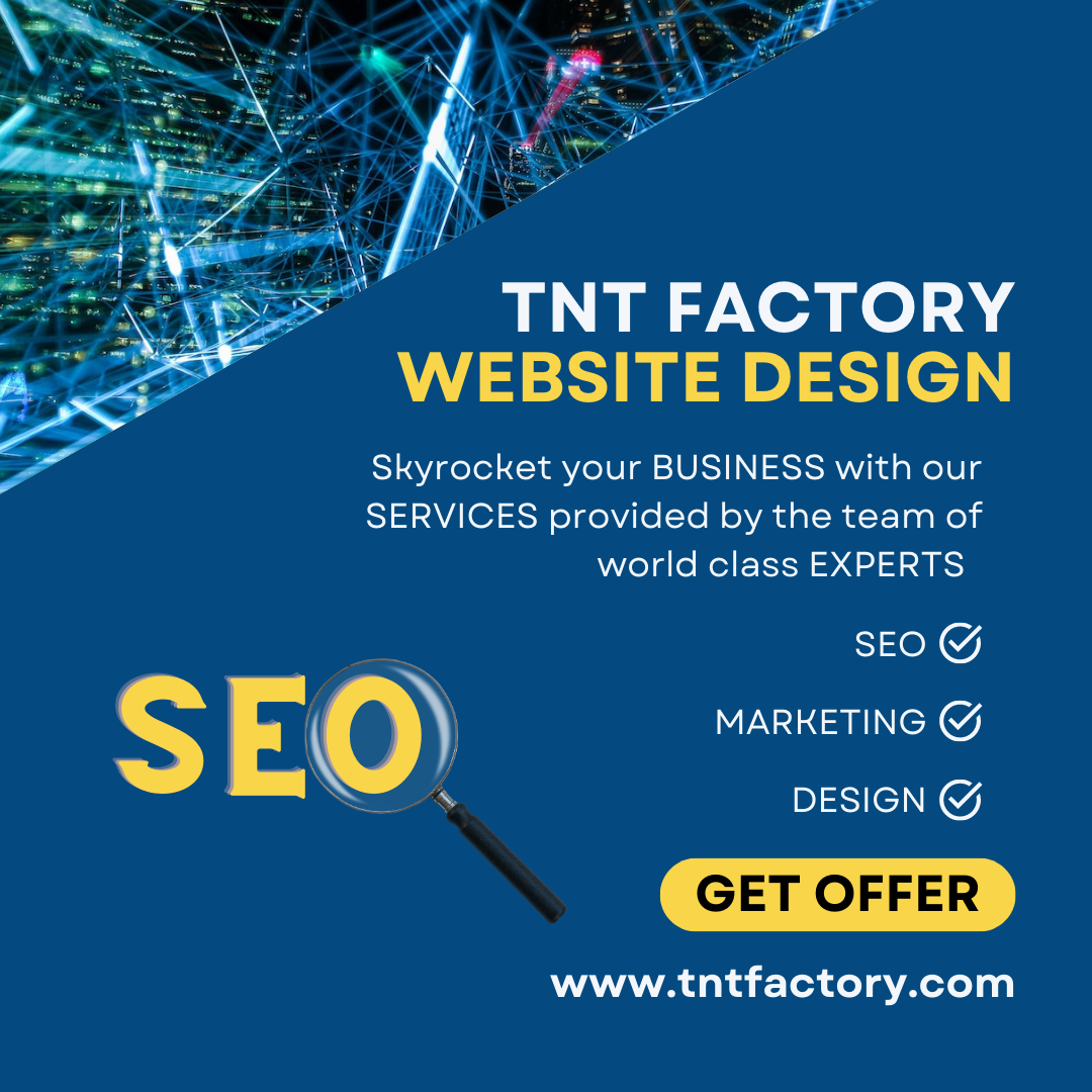 SEO optimizacija TNT Factory Website Design Studio