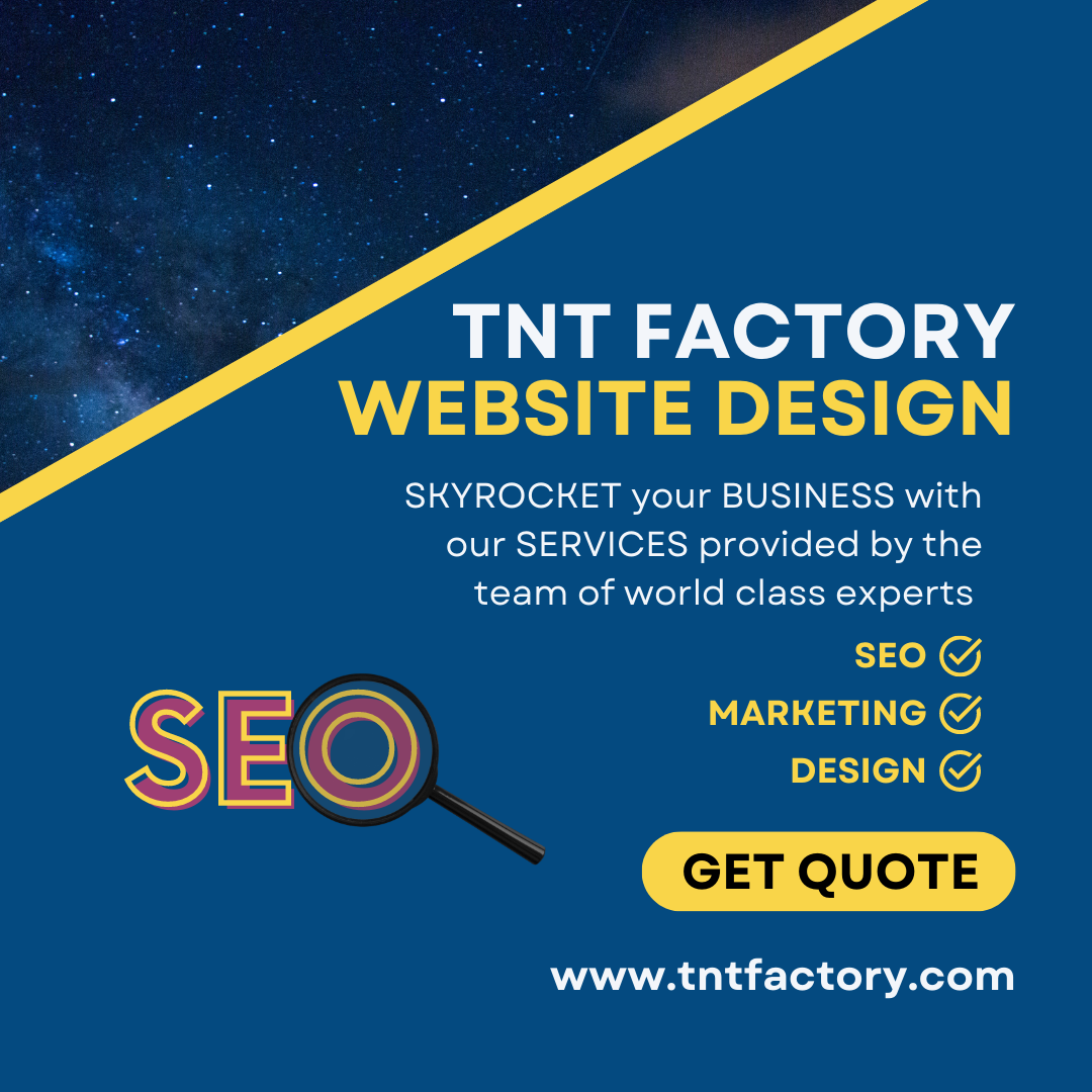 SEO optimizacija TNT Factory Website Design Studio