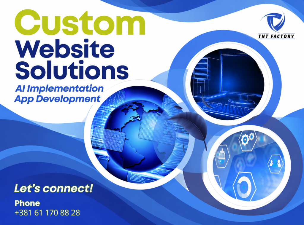 TNT factory Website Design