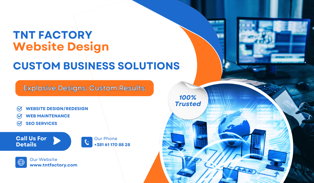 TNT Factory Website Design