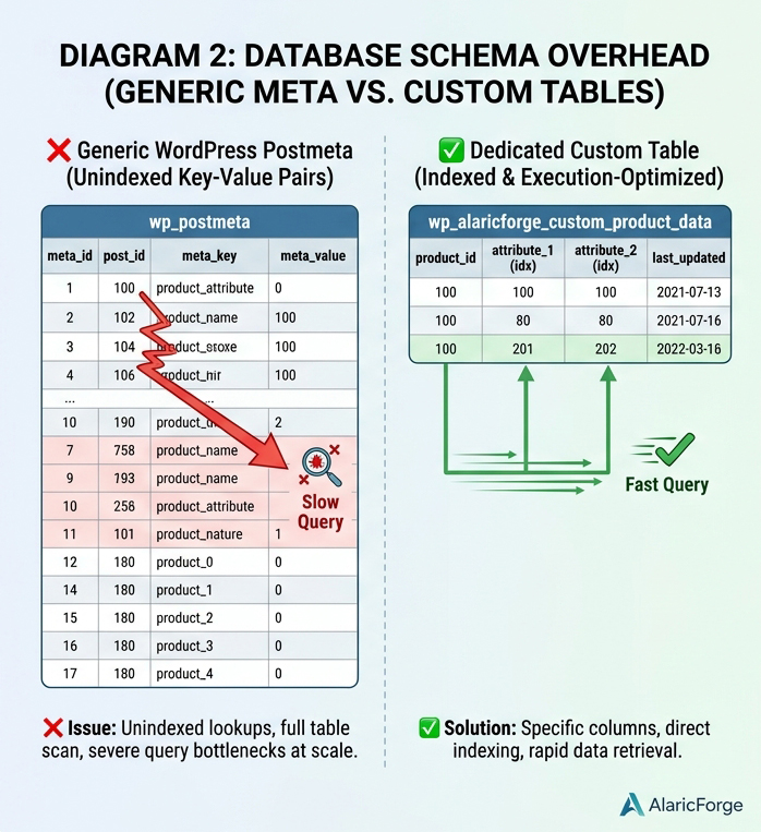 custom woocommerce plugin development diagram-2-database-schema